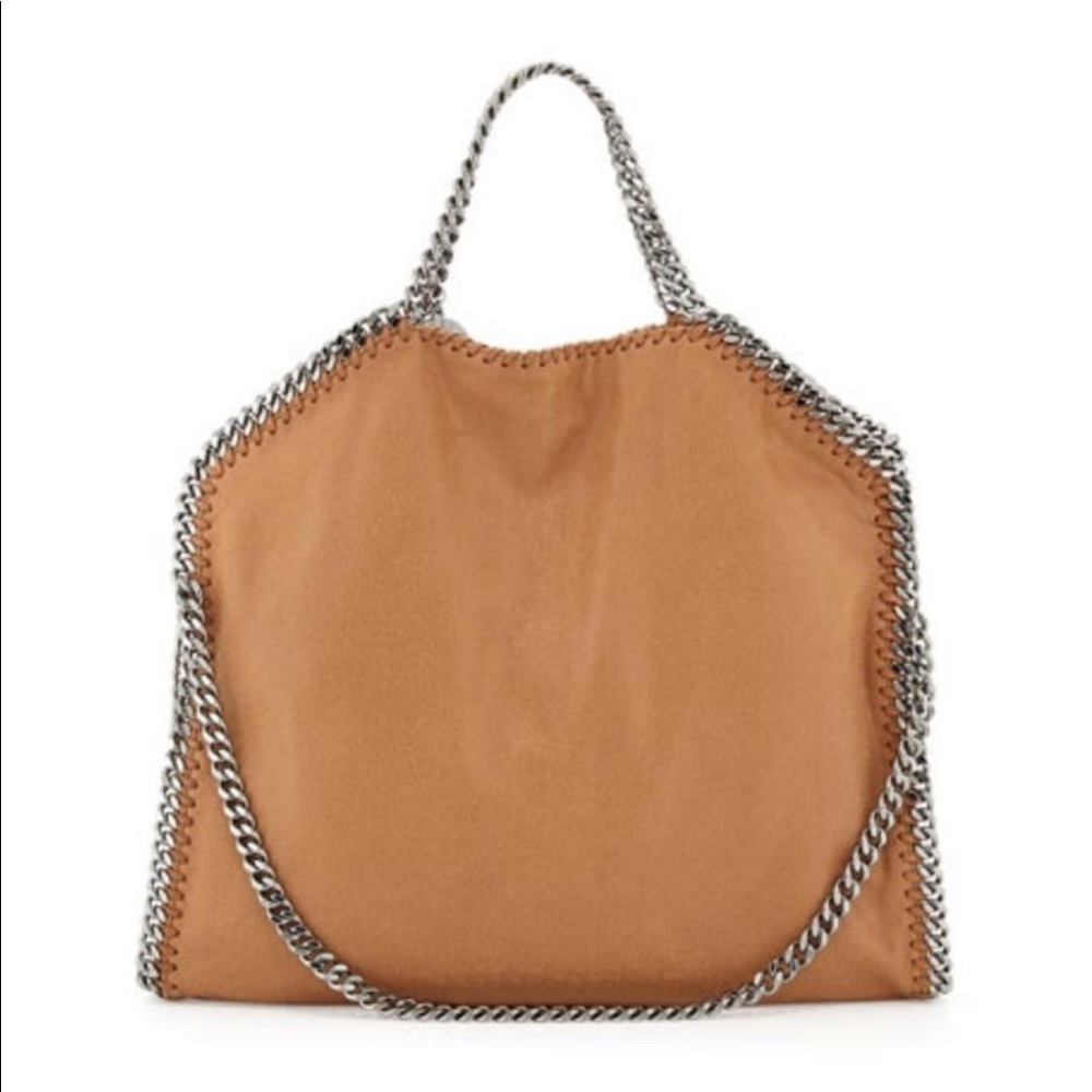 Stella McCartney shaggy deer large Falabella fold over bag
